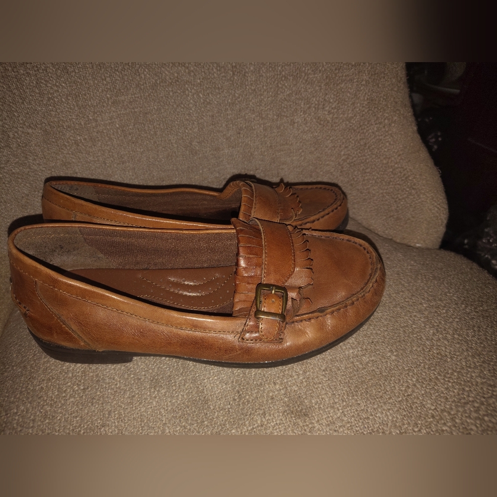 Women's Brown Moccasins